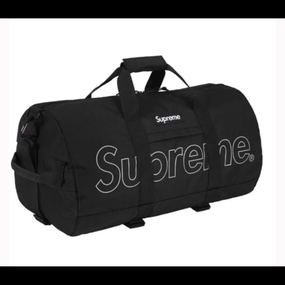 Supreme (FW18) Duffle Bag  Black